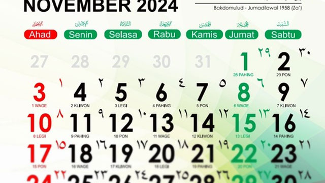 Tanggal 7 November 2024 Memperingati Hari Apa